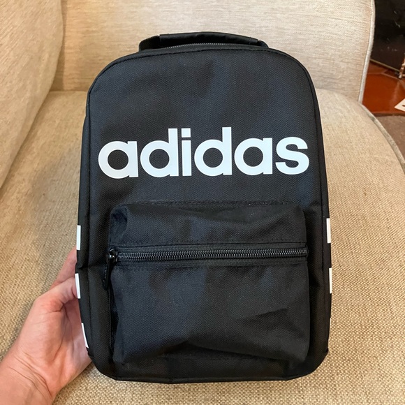 adidas Other - Adidas black and white striped lunch box